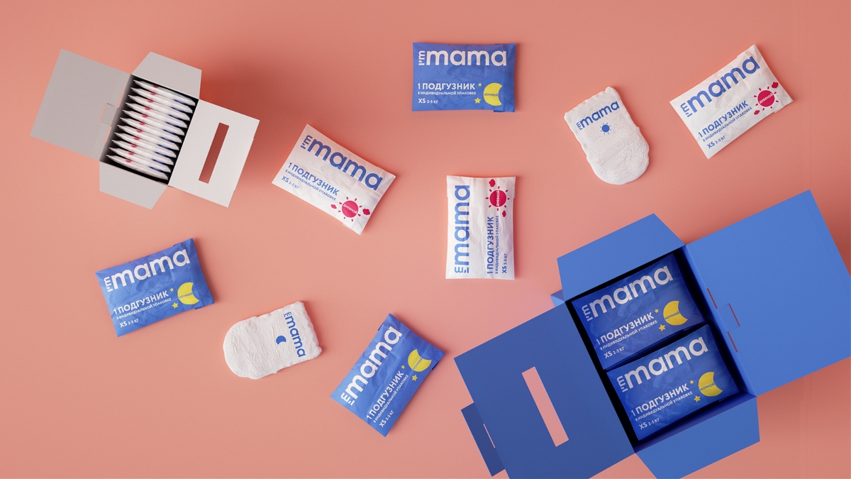 I`m Mama 嬰兒用品包裝設(shè)計欣賞