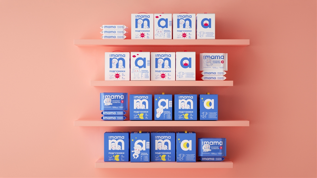 I`m Mama 嬰兒用品包裝設(shè)計欣賞