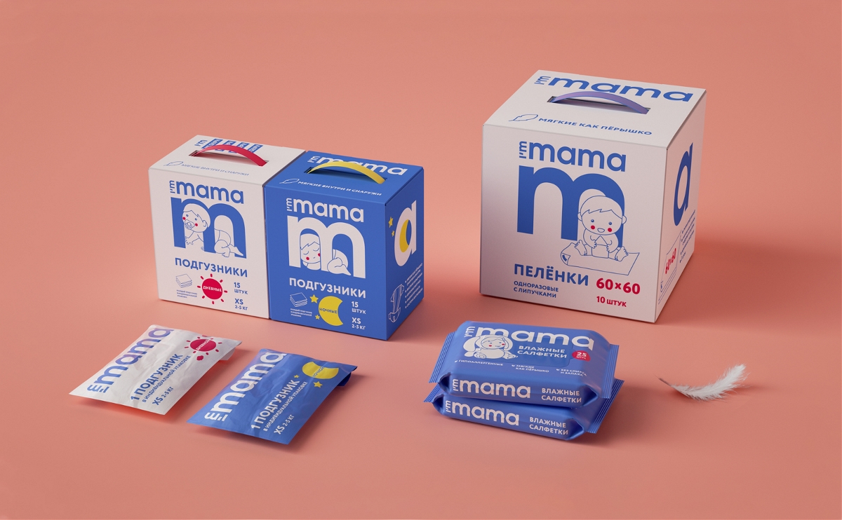 I`m Mama 嬰兒用品包裝設(shè)計欣賞